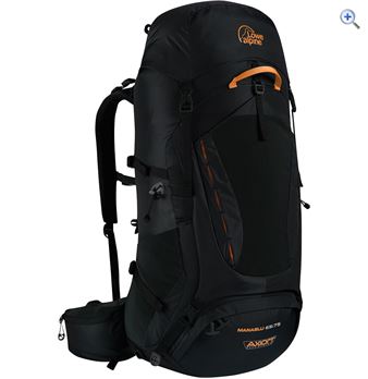 Lowe Alpine Manaslu 65:75 Rucksack - Colour: Black Lowe Alpine Manaslu 65:75 Rucksack - Colour: Black